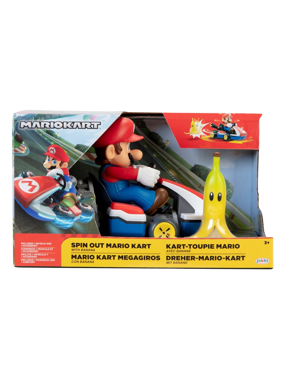 Super Mario Spin Out Mario Kart