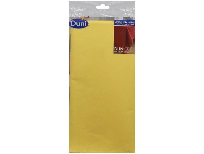 Duni Tischdecke 118x180cm yellow