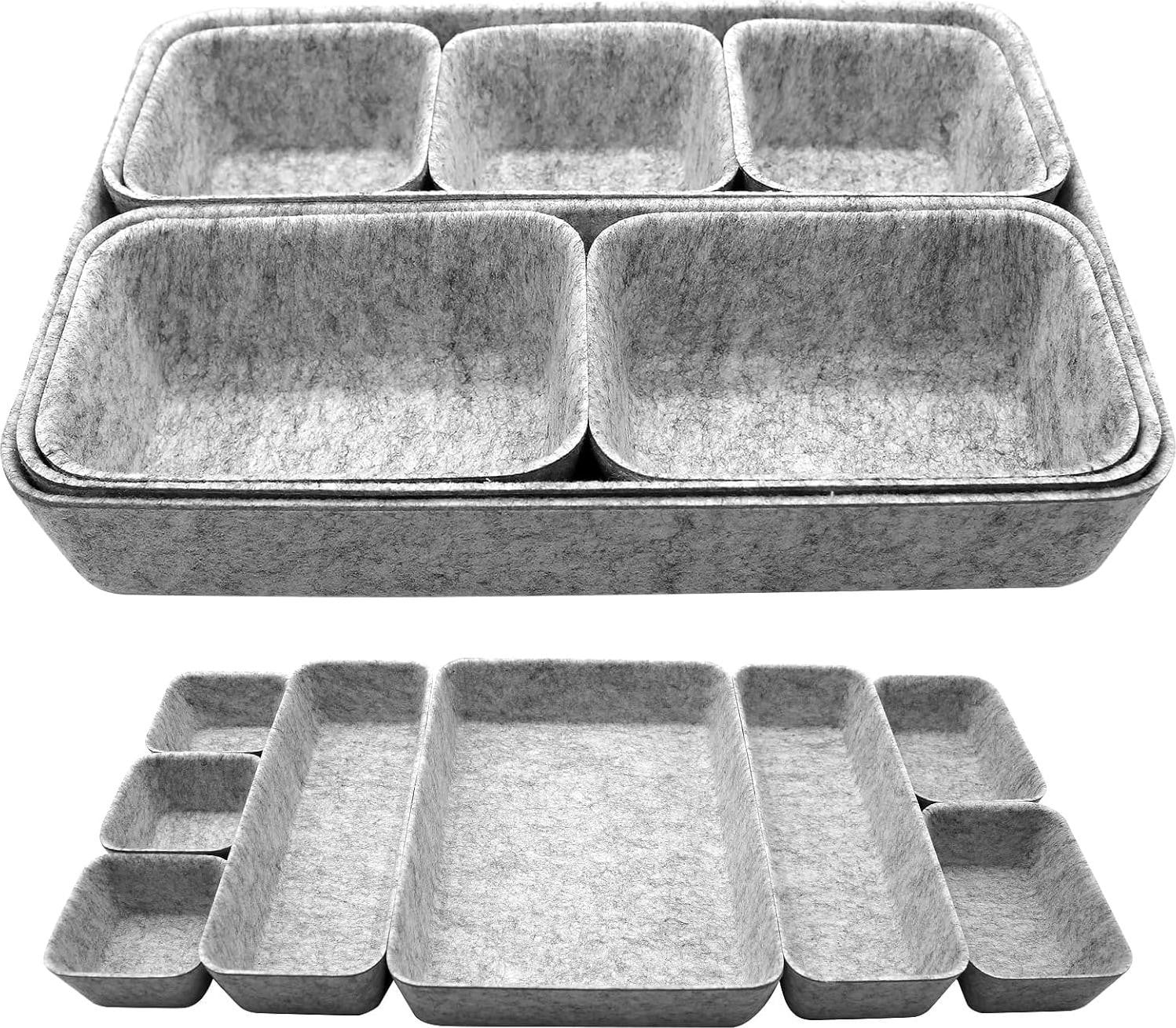 Famanu Organisatierset voor 8 items, donkergrijs