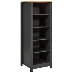 Standregal Venet, Anthrazit/Artisan Eiche