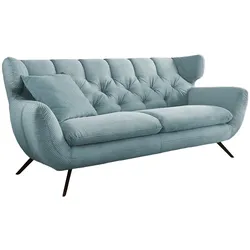SOFA CHARME Blau Cord