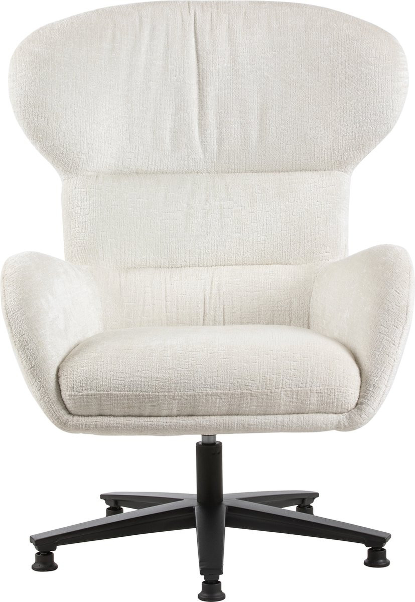 Fauteuil Dorien Wit Furnilux Luxe Moderne Zitstoel voor Woonkamer en Home Office
