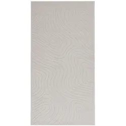 vidaXL Bereichsteppiche Rechtwinklig HUARTE Creme 200 x 80 cm