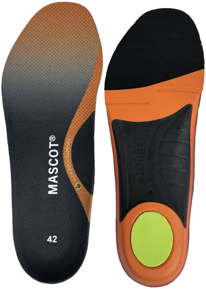 Mascot Einlegesohlen 0838 hohe Fußgewölbestütze schwarz (FT102-276-09-0838)