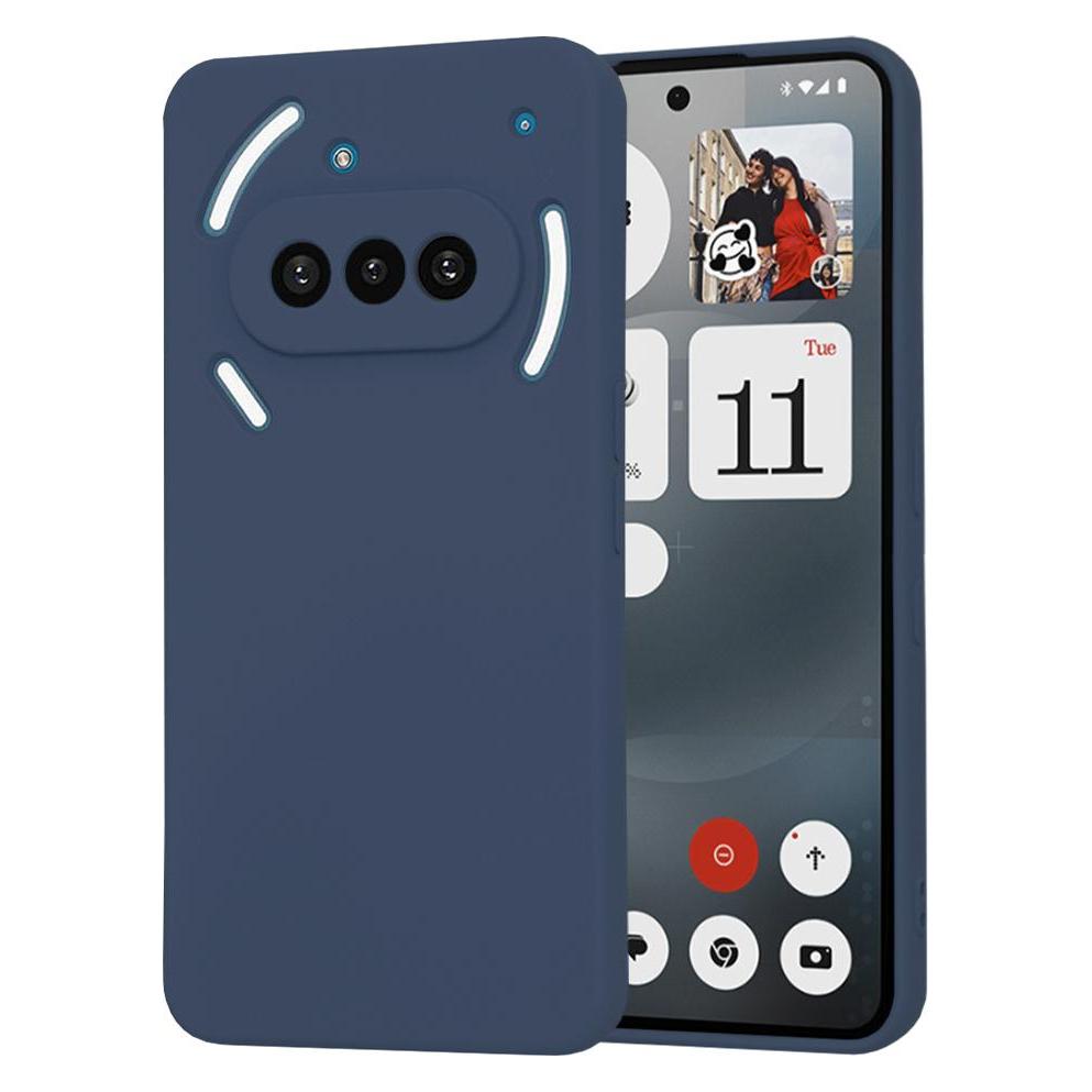 Techsuit - SoftFlex - Nothing Phone (3a) - Navy Blue (Nothing Phone (3a)) (56365753)