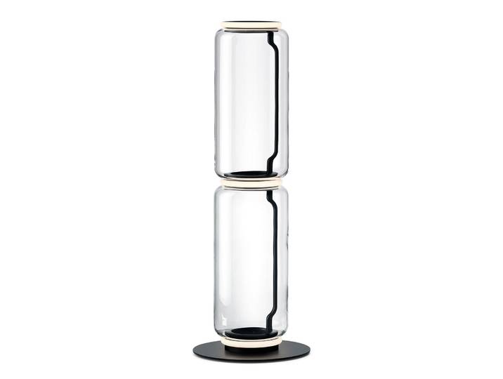 Noctambule F2 Stehleuchte High Cylinder - Flos - Wohnzimmer - Design - Glas - Mehrflammig
