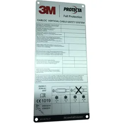 3M PROTECTA Cabloc System-Schild, CE