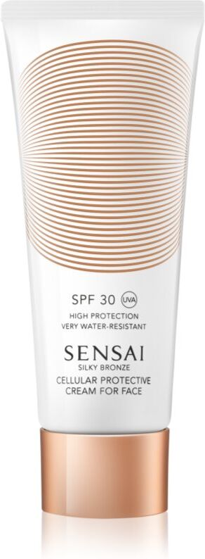 Sensai Silky Bronze Cellular Protective Cream Antifalten Sonnencreme SPF 30 50 ml
