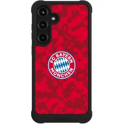 Nivocase Hülle für Samsung Galaxy S25+ Stossfeste Handyhülle NIVOmax Case Schwarz FC Bayern München (Samsung Galaxy S25+), Smartphone Hülle, Schwarz
