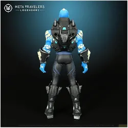 Meta Travelers Legendari Actionfigur 1/10 Prime 18 cm