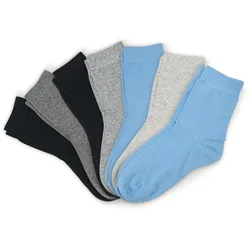 Tchibo - 7 Paar Socken - Damen - Gr. 35-38 - dunkelgrau