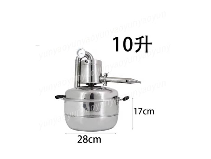 Équipement de distillation d'eau de 10 litres, Appareil de distillation, Purificateur d'eau