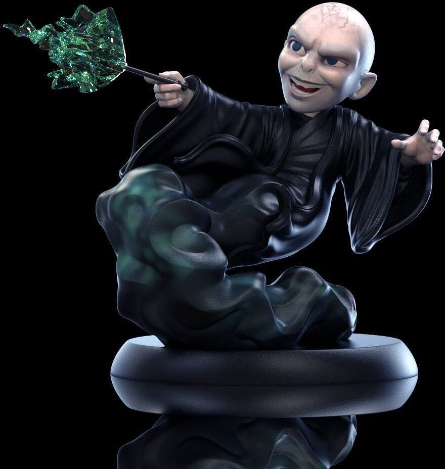 Quantum Mechanix Harry Potter Voldemort Q-Fig figuur, 10 cm, QMX-HP0108