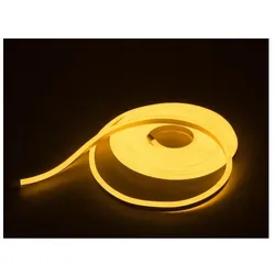 Eurolite, LED Streifen, LED Neon Flex 24V 5m gelb Set (Gelb, 500 cm, Indoor, Outdoor)