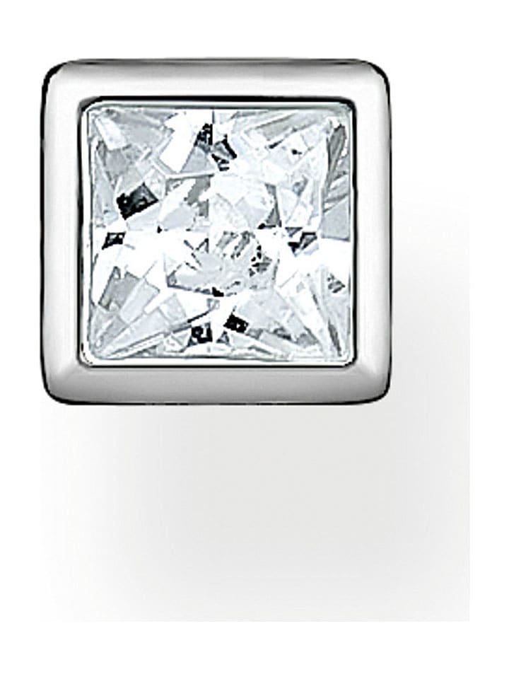 Thomas Sabo Silber-Ohrstecker mit Edelstein - onesize