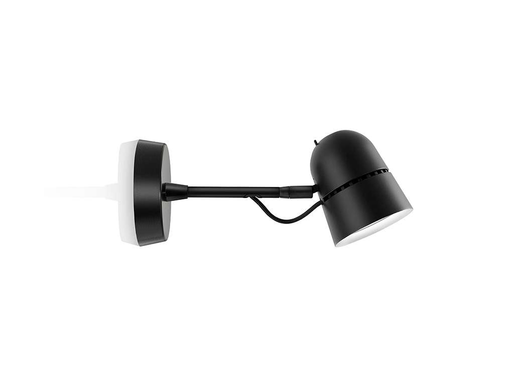 Luceplan Counterbalance Spot Wandleuchte (schwarz) schwarz 1D73NA100001