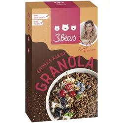 3Bears Sarah Harrison Erdnuss-Kakao Granola 325,0 g