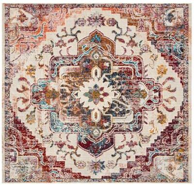 SAFAVIEH Crystal Floretta Vintage Boho Medallion Rug