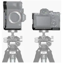 Leofoto L-Winkel LPS-A7R5 für Sony A7RV, Stativ Zubehör, Schwarz