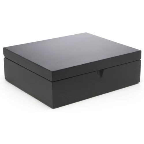 Bredemeijer Teebeutelbox mit 6 Fächern, schwarz 184006