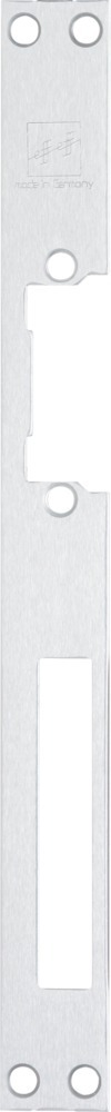 ASSA ABLOY Flachschließblech effeff für Türöffner 021, Stahl -------02101-01