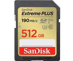 SanDisk Extreme PLUS Speicherkarte 512GB SDSDXWV-512G-GNCIN