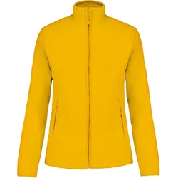 Kariban Damen Microfleece Jacke 'Maureen' Fleece-Jacke K907 yellow L