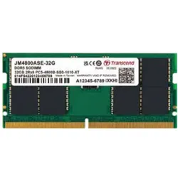 TRANSCEND JetRam SO-DIMM 16GB, DDR5-4800, CL40, 1RX8 ECC