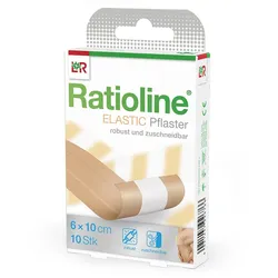 RATIOLINE elastic Wundschnellverband 6 cmx1 m 1 St
