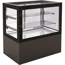 Combisteel Kühlvitrine mit Doppelglas und 2 Böden 750 Liter