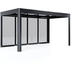 SunElements SunCover Modern 6mm Acrylglas getönt B 443 x T 233 x H 229 cm (Gr. 4.2)
