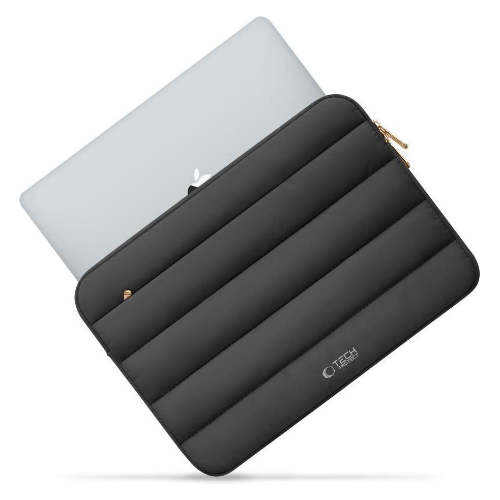 Tech-Protect Tech-Protett Fluffy Laptoptasche 13-14 - Schwarz (14") (27769-0)