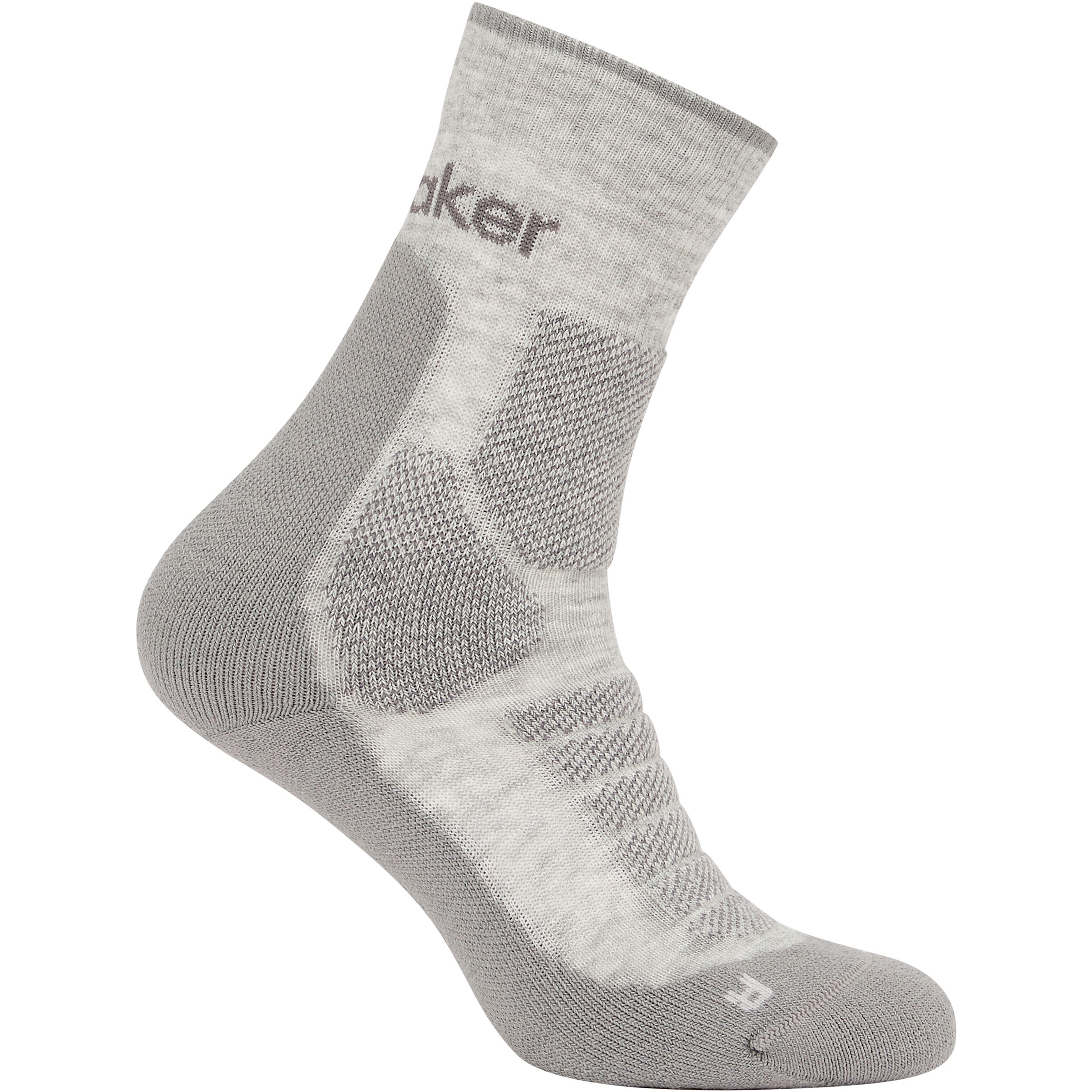 Icebreaker Hike+ Heavy Crew Damen Wandersocken grau Größe 35 Camping Hautfreundlich Merinowolle