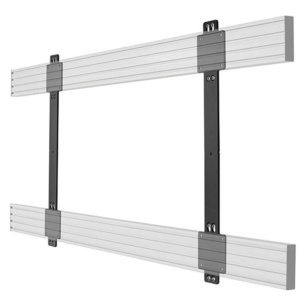 b-tech BT8390-WFK3 - Schelle - Schwarz - Schiene - BT8390-VESA800F & BT8390-VESA1200F - (Wand, 18.90") (BT8390-WFK3/B)
