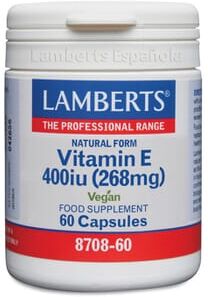 Lamberts VITAMIN E 400iu 60 Caps