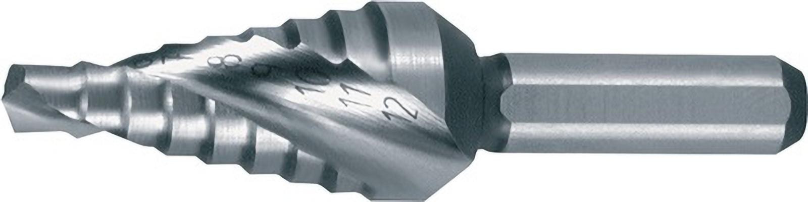 Ruko stapsgewijze boor HSS diameter 4-12 mm - 101061