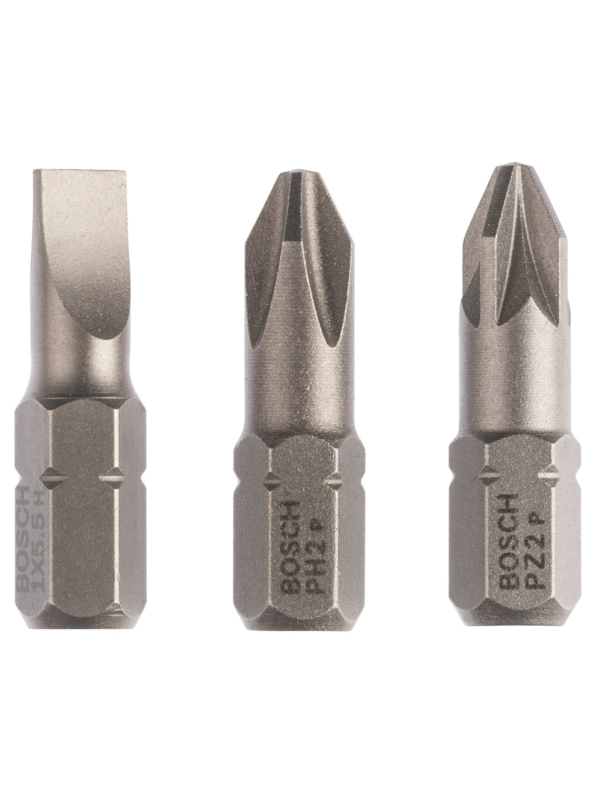 Bosch BITS LIGE 1.0/PH2/PZ2 25MM 3 STK