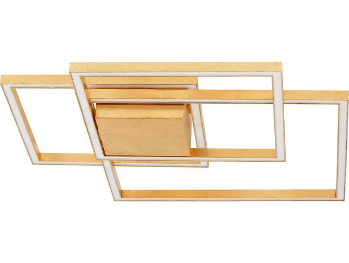 Plafonnier LED \ BILBAO\ 42W 830 (blanc chaud) feuille d'or