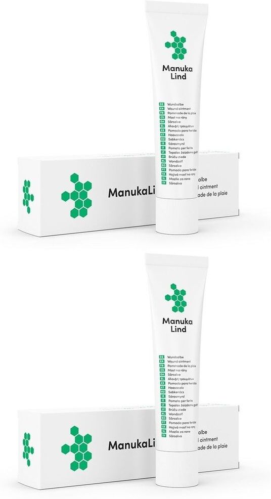 Manukalind Wundheilsalbe 2x 2x75 g Salbe