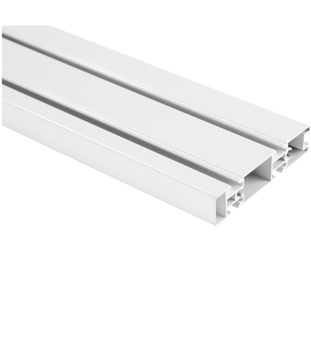 InLine Slatwall Panel Aluminium für Wandhalterung weiß 1,2m Weiß (23180A)