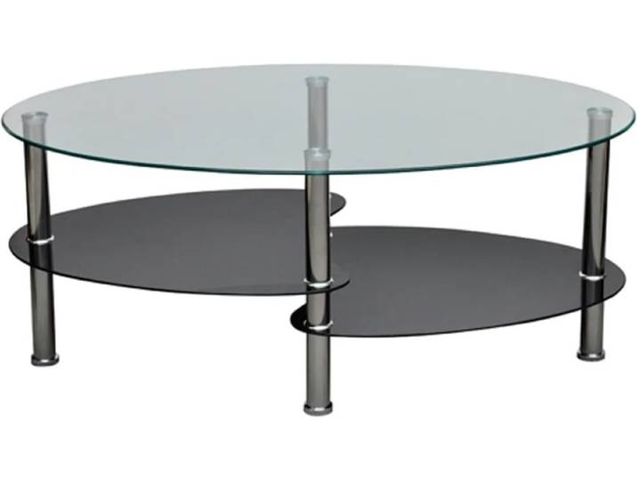 vidaXL Couchtisch mit Exklusivem Design Schwarz