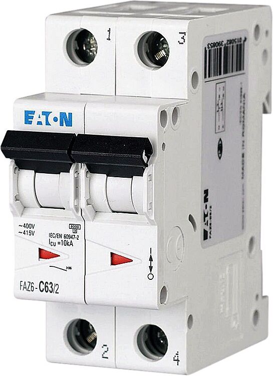Interruttore magnetotermico 16A 230V CA curva C   ETN16C   Eaton