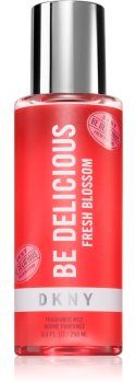 DKNY Be Delicious Fresh Blossom Spray corporal perfumado para mulheres 250 ml. Be Delicious Fresh Blossom
