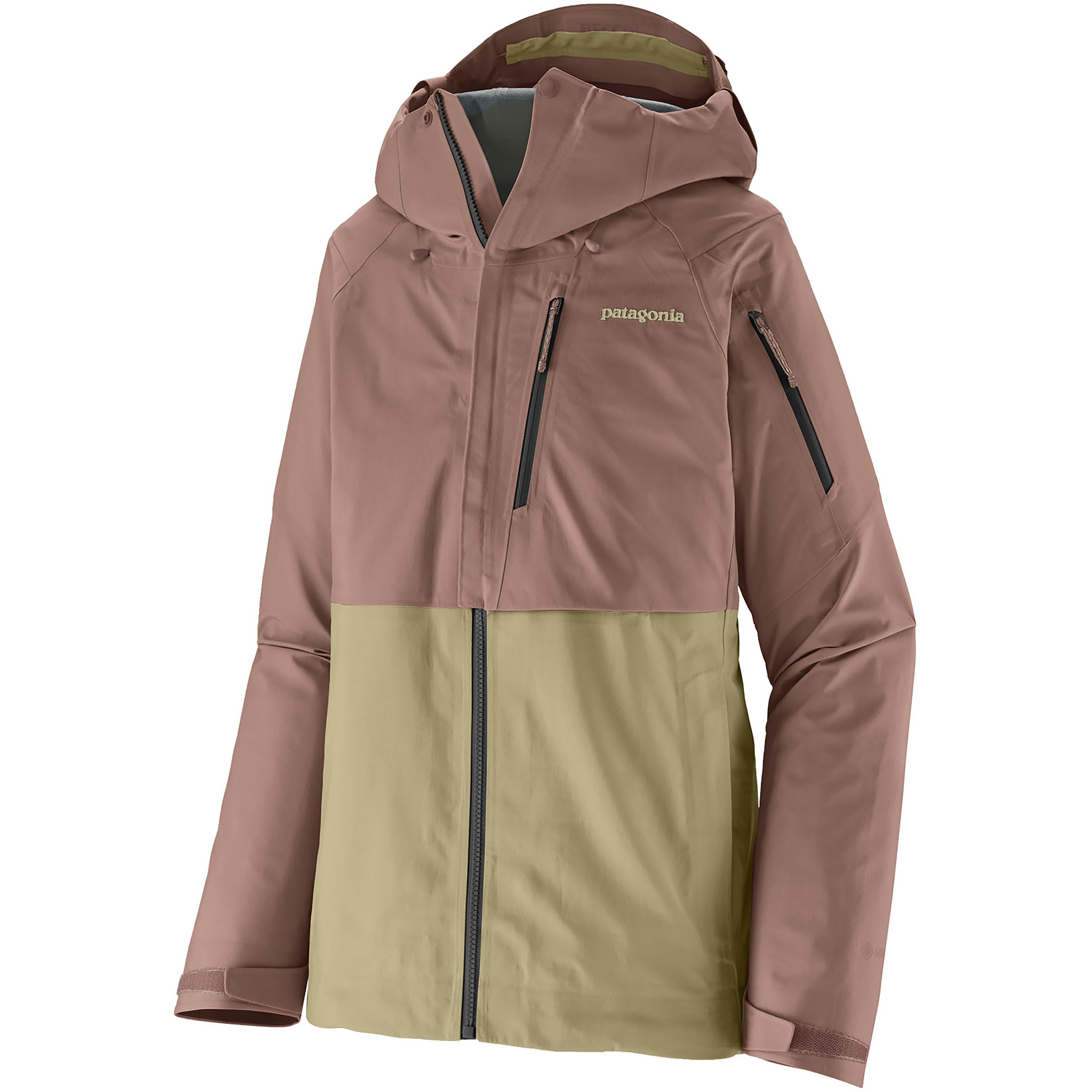 Patagonia Untracked Damen Regenjacke braun Größe M Skifahren | Bergsteigen | Freeride Winddicht Wasserabweisend