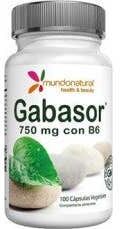 mundonatural Mundo Natural Gabasor 750mg Con B6 100cap