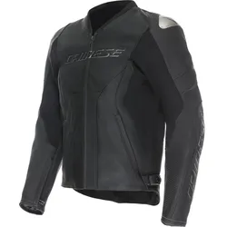 Dainese Racing 5 S26 perforierte Motorrad Lederjacke Kurz 61