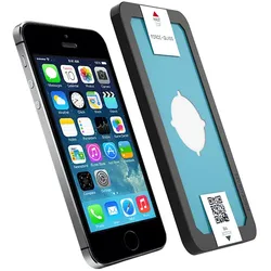 Bigben Connected Displayschutz aus Glas (1 Stk., Apple iPhone SE), Smartphone Schutzfolie, Transparent