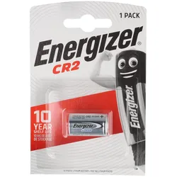 Energizer Batterie Lithium, CR2, 3V Photo, Retail Blister (1-Pack)