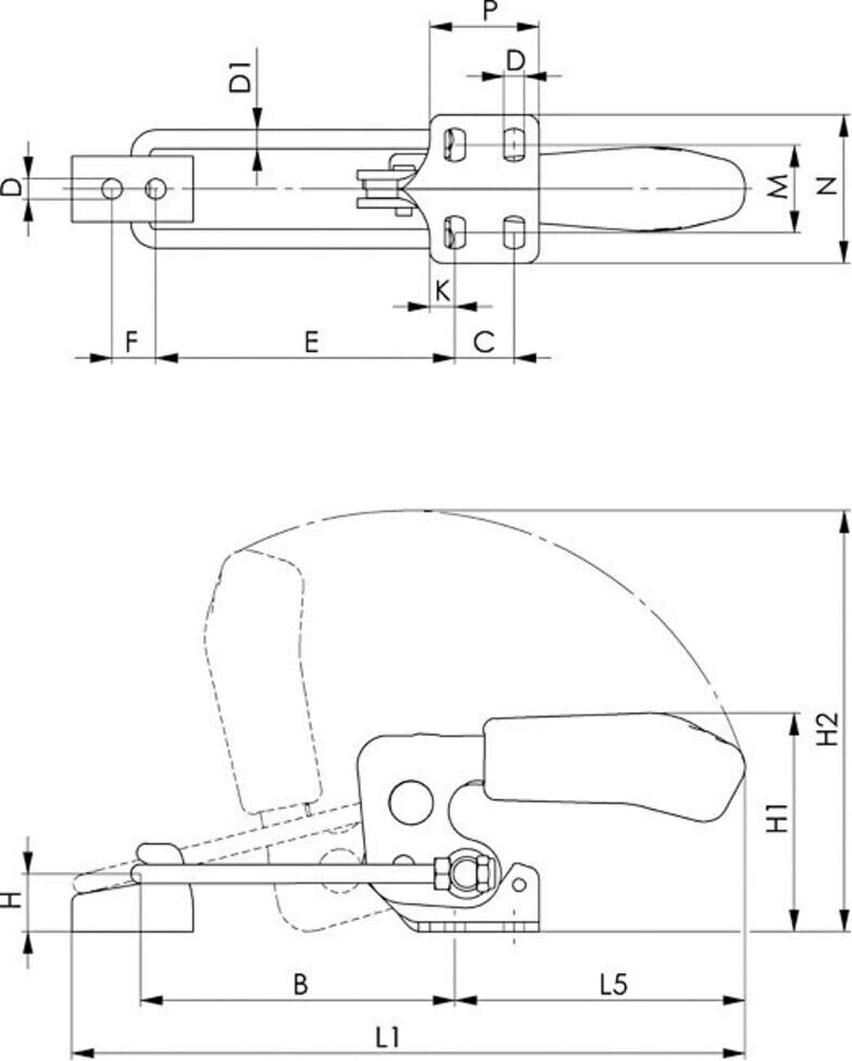 AMF Andrückschr. comfortline 6890C Gr. 1 (565898)