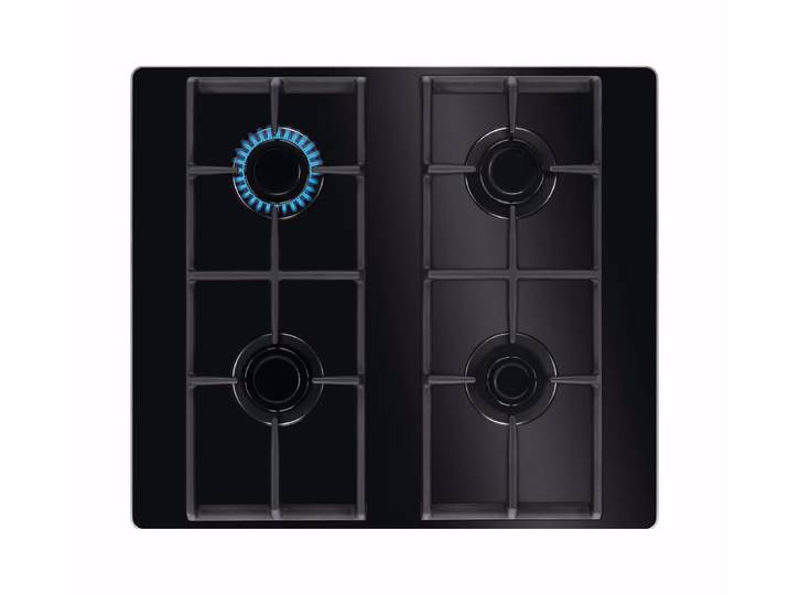 Electrolux GKM45GLAS Gas Kochmulde – Kochmulde/Gusskochplatten – schwarz